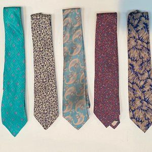Tom James Vintage Silk Ties